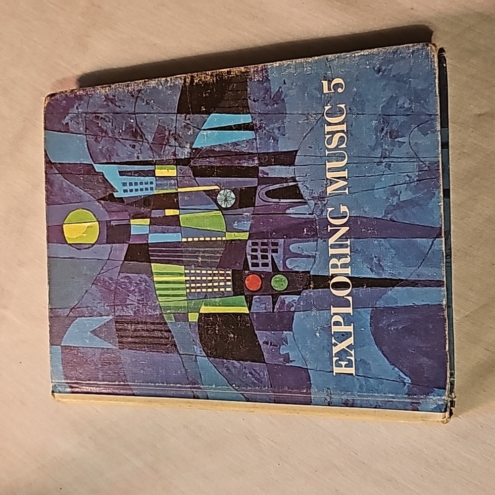 Exploring music 5 vintage book